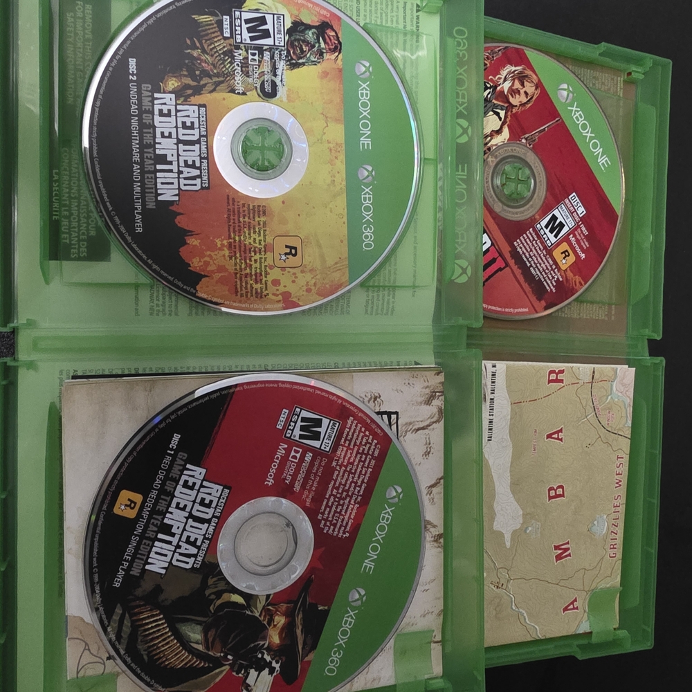Red Dead Redemption & Red Dead II + Undead Redemption 3 Game Bundle - - Picture 3 of 3